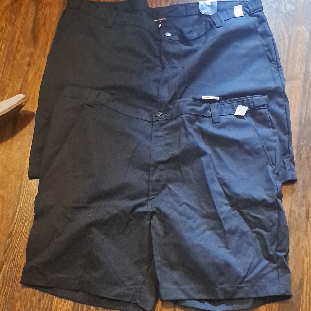 Dickies Flex Men's Black Work Shorts Size 48 NWT Lot Of 2